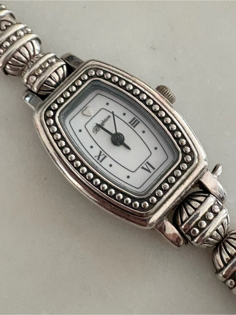 Brighton silver tone